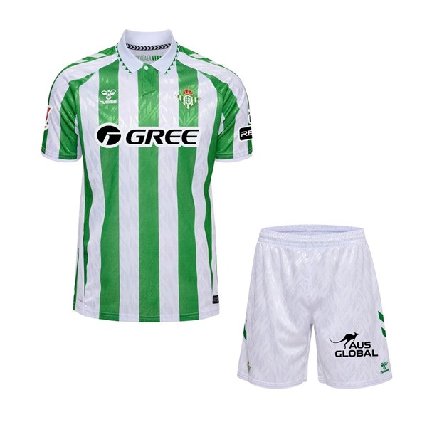 Camiseta Real Betis Replica Primera Ropa Niño 2024/25